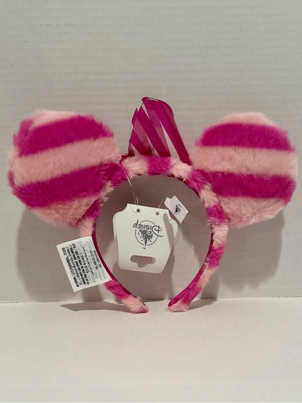 Disney NWT Alice in Wonderland Cheshire Cat Plush Adult Ear Headband